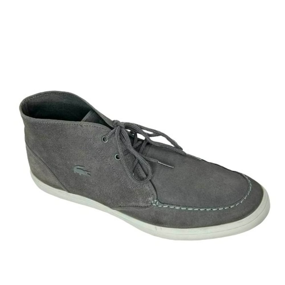 Lacoste Gray Chukka Boots